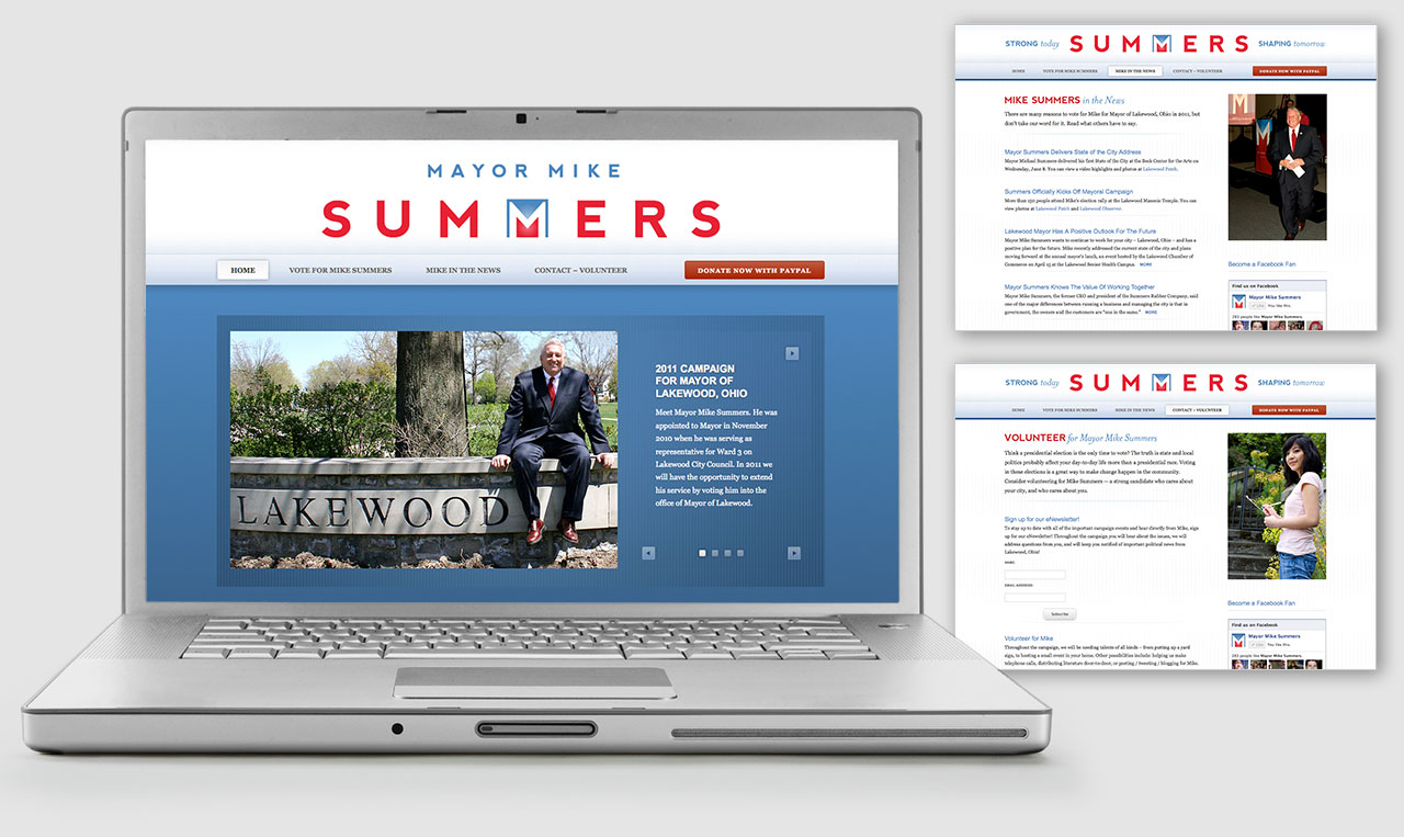 Mike Summers Campaign Website.